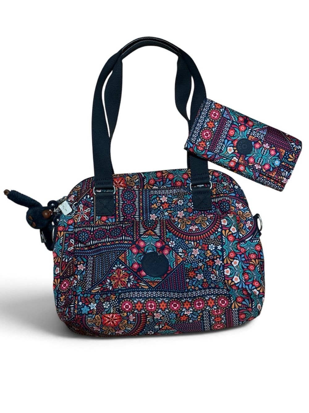 KIPLING | Felicity Shoulder Bag and Wallet (2pcs)- Dizzy Darling Floral Pattern